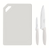 Набор ножей Tramontina Plenus Light Grey 3 предмети (23498/314)