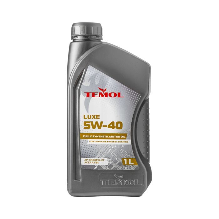 Моторное масло TEMOL Luxe 5W40 1л (TEMOL 62882)
