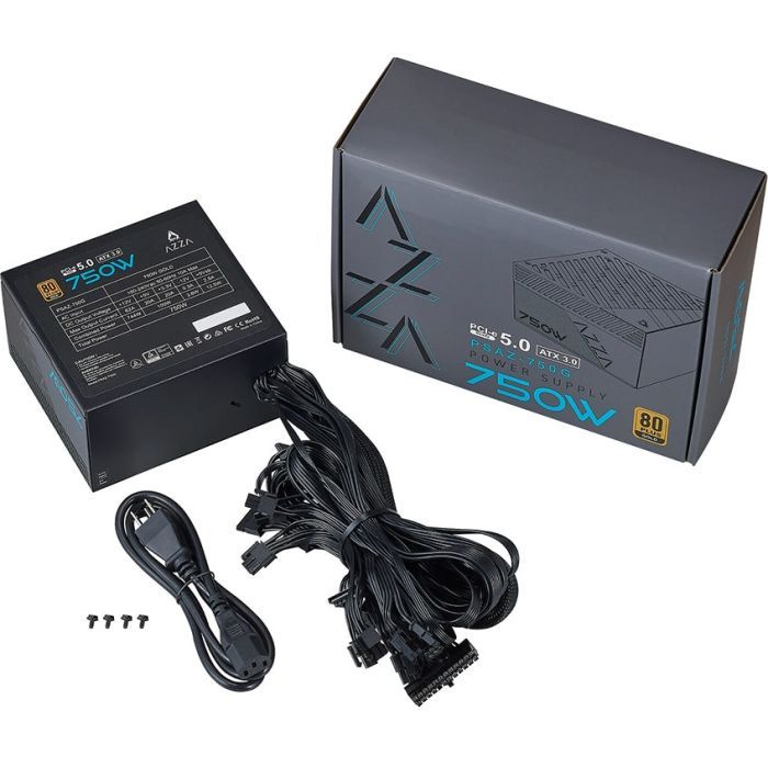 Блок питания Azza 750W (PSAZ-750G ATX3.0) изображение 4