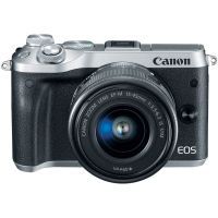 Цифровой фотоаппарат Canon EOS M6 Kit 15-45 IS STM Silver (1725C045) изображение 3