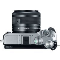Цифровой фотоаппарат Canon EOS M6 Kit 15-45 IS STM Silver (1725C045) изображение 4