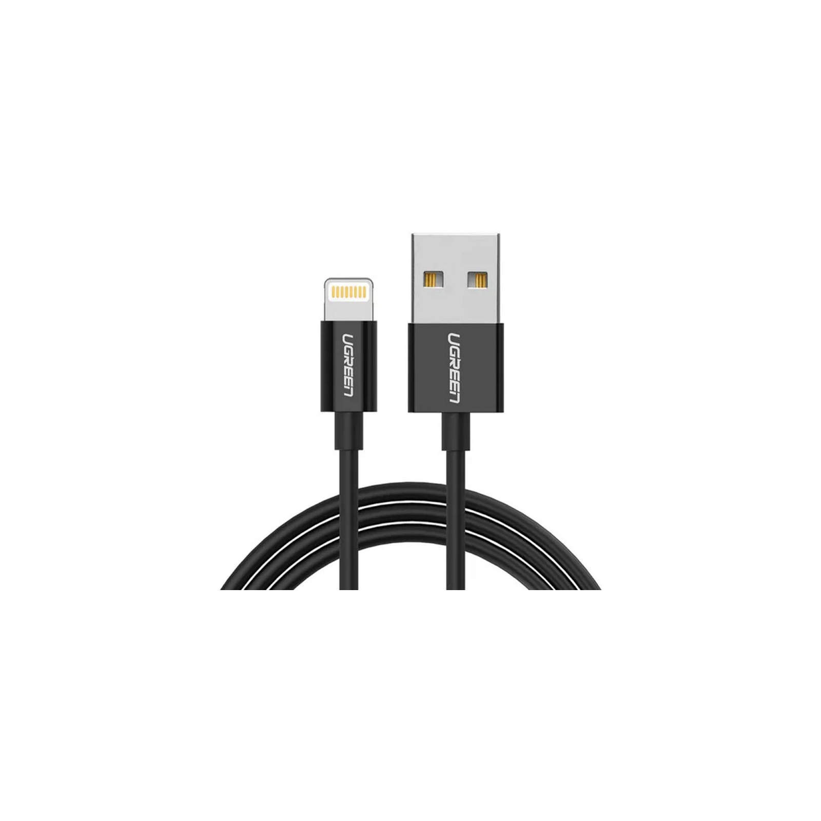 Дата кабель USB 2.0 AM to Lightning 1.5m US155 MFI White Ugreen (US155/80315)