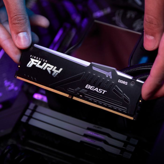 Модуль памяти для компьютера DDR5 32GB 5200 MHz Beast RGB EXPO Kingston Fury (ex.HyperX) (KF552C36BBEA-32) изображение 12