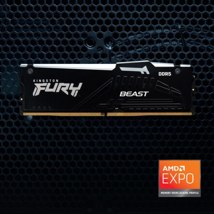 Модуль памяти для компьютера DDR5 32GB 5200 MHz Beast RGB EXPO Kingston Fury (ex.HyperX) (KF552C36BBEA-32) изображение 9