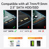 Кишеня зовнішня Maiwo 2.5" SATA/SSD HDD - USB3.1 Gen1 Type-C (K2510) зображення 3