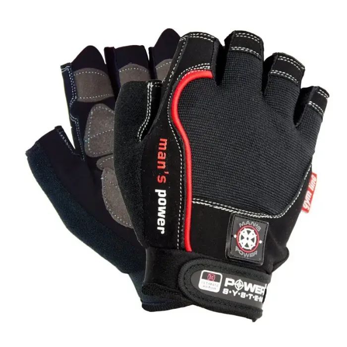 Перчатки для фитнеса Power System Mans Power PS-2580 Black XS (PS-2580_XS_Black)