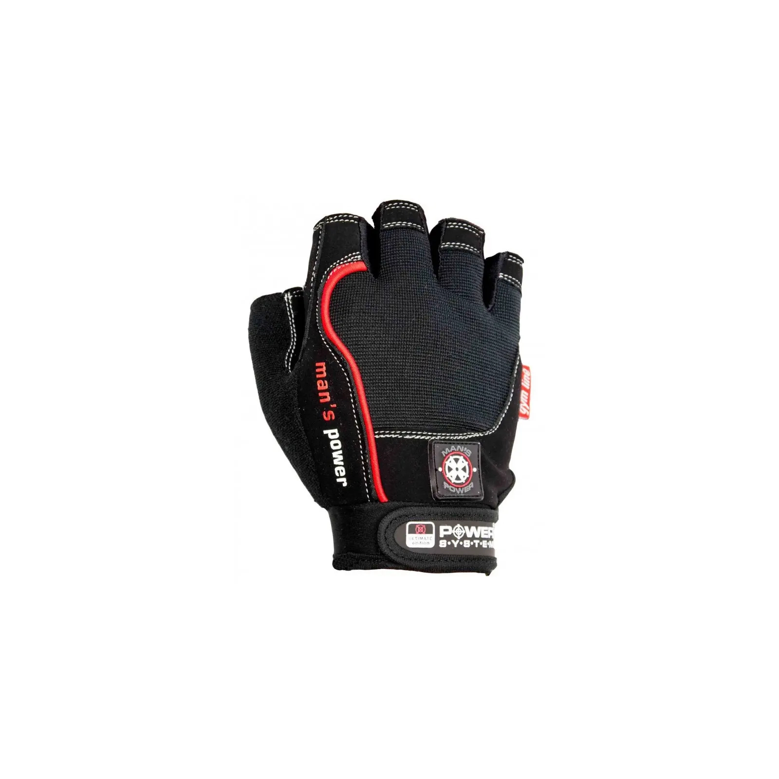 Перчатки для фитнеса Power System Man"s Power PS-2580 S Black (PS-2580_S_Black) изображение 5