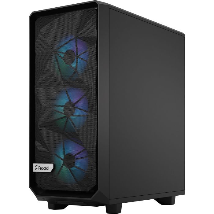 Корпус Fractal Design Meshify 2 Compact Lite RGB Bla (FD-C-MEL2C-05) изображение 5