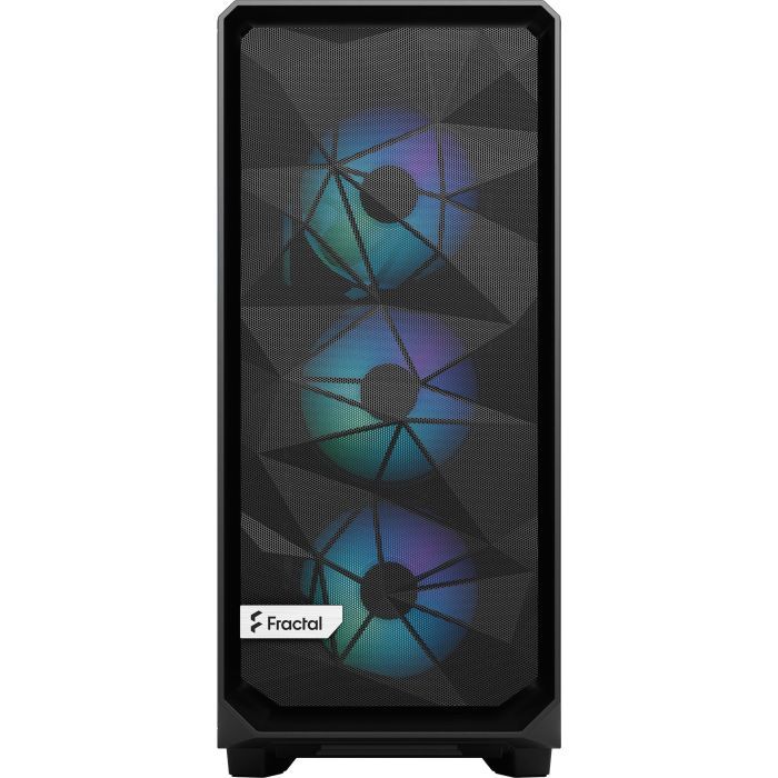 Корпус Fractal Design Meshify 2 Compact Lite RGB Bla (FD-C-MEL2C-05) изображение 6