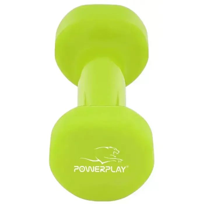 Гантель PowerPlay 4125 Achilles 3 кг Зелена (PP_4125_3kg) зображення 4