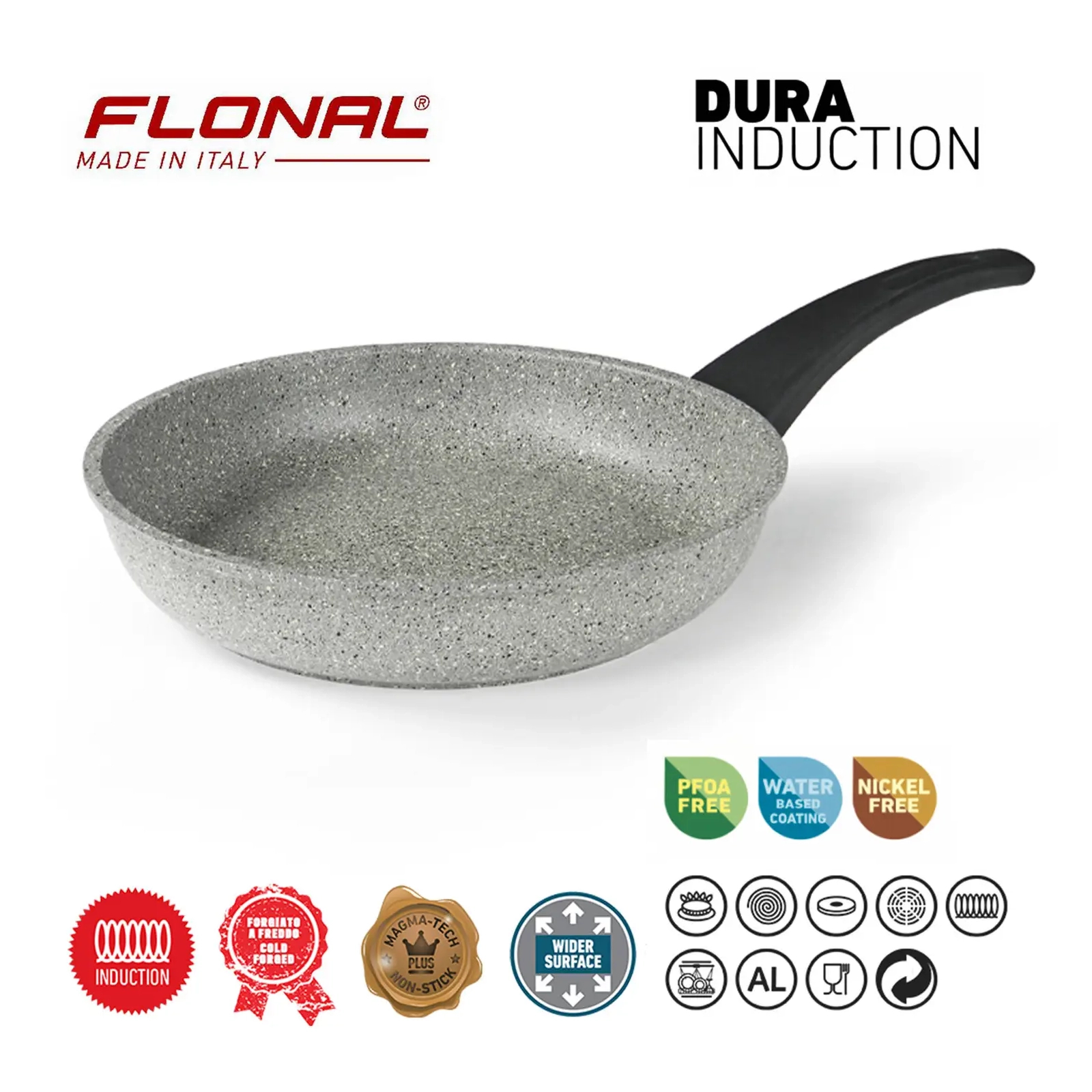 Сковорода Flonal Dura Induction 28 см (DUIPD2830) зображення 4