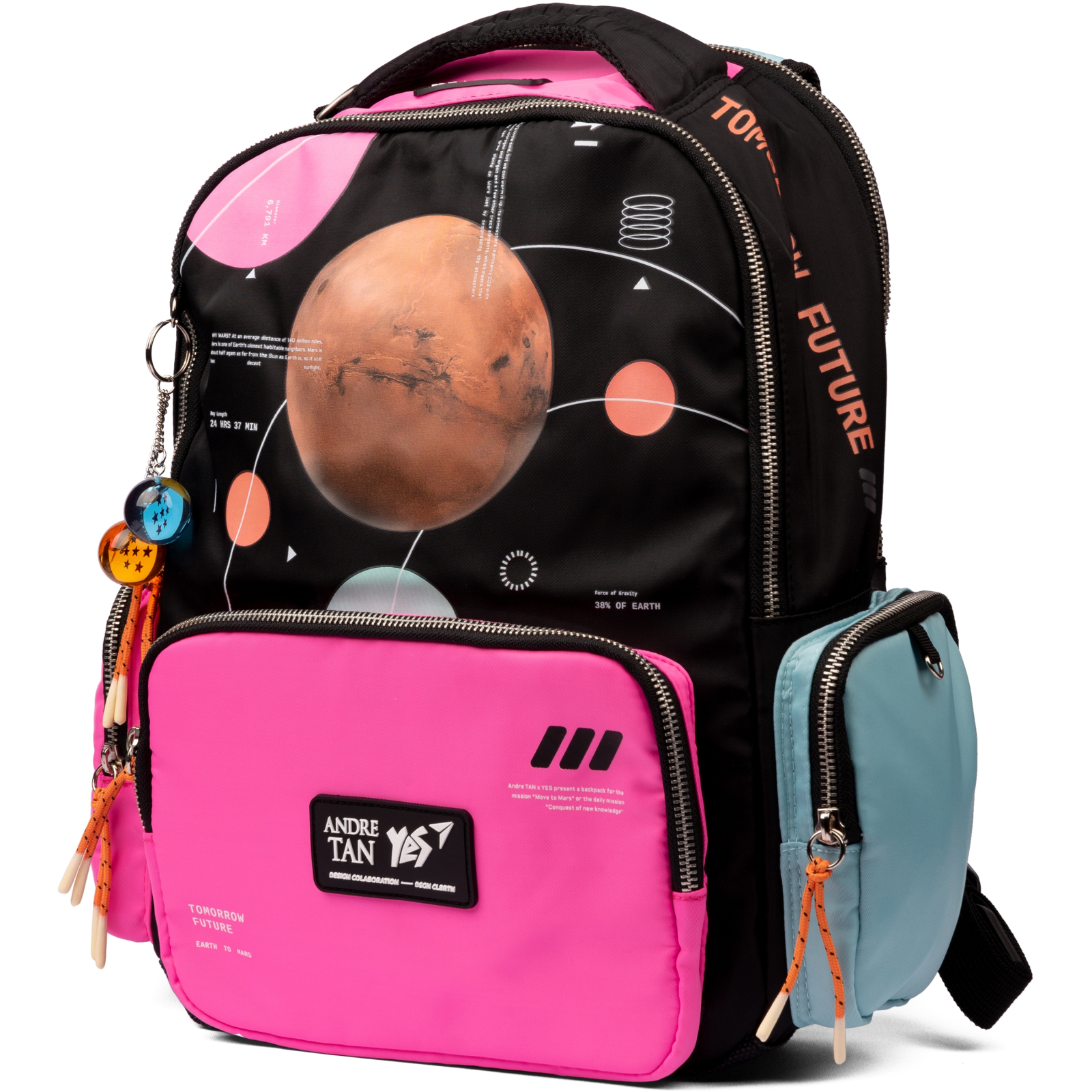Рюкзак шкільний Yes TS-93 by Andre Tan Space pink (559036) зображення 2