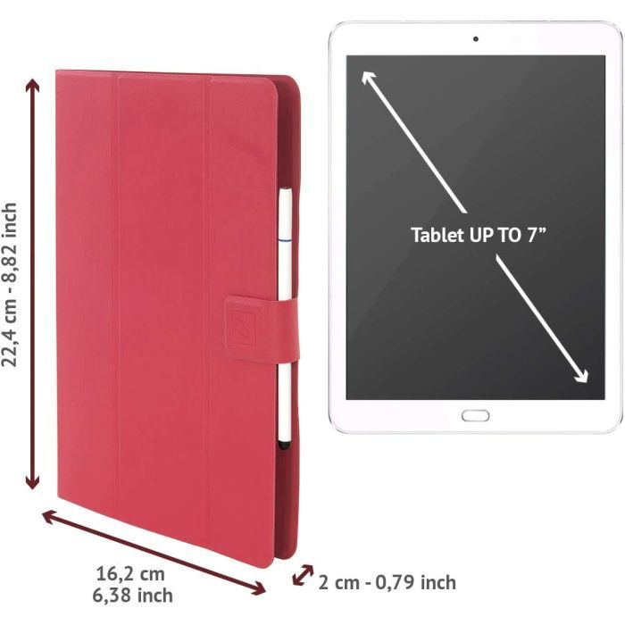 Чехол для планшета Tucano Facile Plus Universal 7-8" black (TAB-FAP8-BK) изображение 3