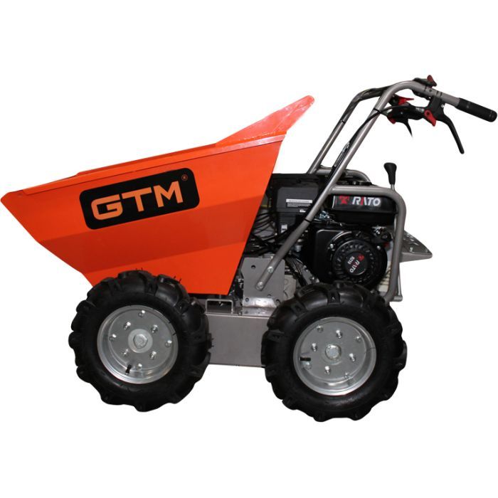 Тележка грузовая GTM самоходный на колесах (дампер) 300кг/бенз.6л.с (T30) изображение 3