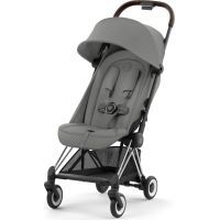Коляска Cybex Coya Chrome Dark Brown Mirage Grey (522004395)