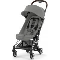 Коляска Cybex Coya Chrome Dark Brown Mirage Grey (522004395) зображення 2