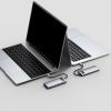 Концентратор Baseus USB3.1 Type-C to USB Type C PD 100W/HDMI 4K 60 Hz/3*USB 3.2 Gen1/ 5in1 (CAHUB-CX0G) зображення 10