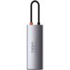 Концентратор Baseus USB3.1 Type-C to USB Type C PD 100W/HDMI 4K 60 Hz/3*USB 3.2 Gen1/ 5in1 (CAHUB-CX0G) зображення 3