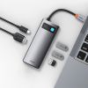 Концентратор Baseus USB3.1 Type-C to USB Type C PD 100W/HDMI 4K 60 Hz/3*USB 3.2 Gen1/ 5in1 (CAHUB-CX0G) зображення 9