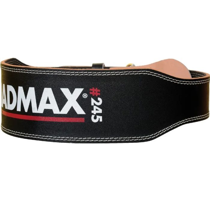 Атлетический пояс MadMax MFB-245 Full leather шкіряний Black M (MFB-245_M)