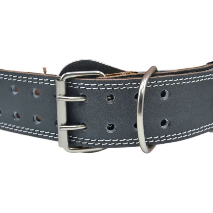 Атлетический пояс MadMax MFB-245 Full leather шкіряний Black M (MFB-245_M) изображение 6