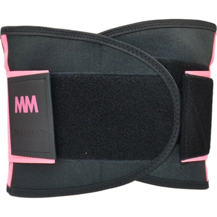 Пояс компрессионный MadMax MFA-277 Slimming and Support Belt black/neon pink S (MFA-277-PNK_S) изображение 5