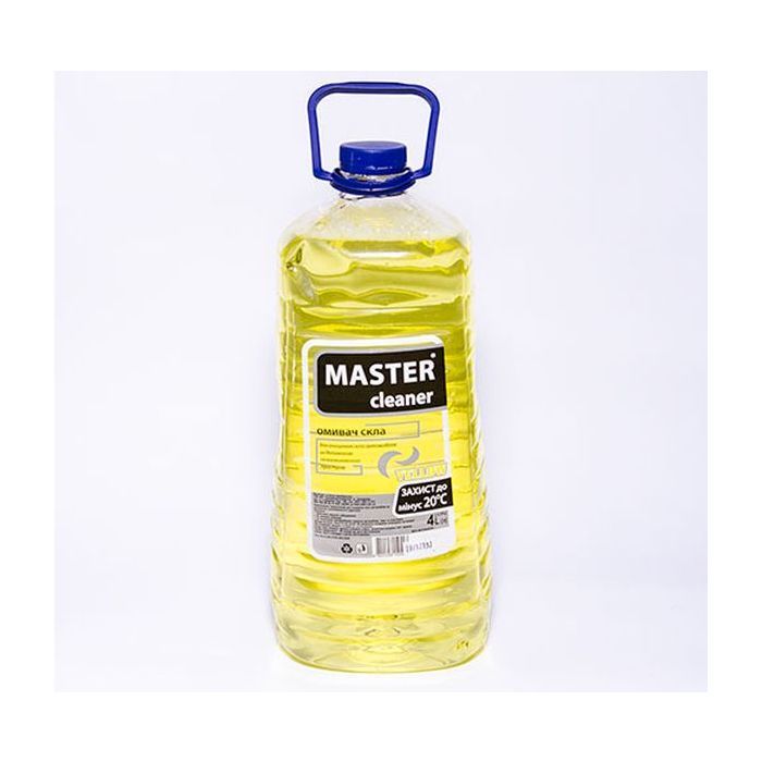 Омивач автомобільний ЗАБХ Мaster cleaner YELLOW -20 4л (4820108150423)