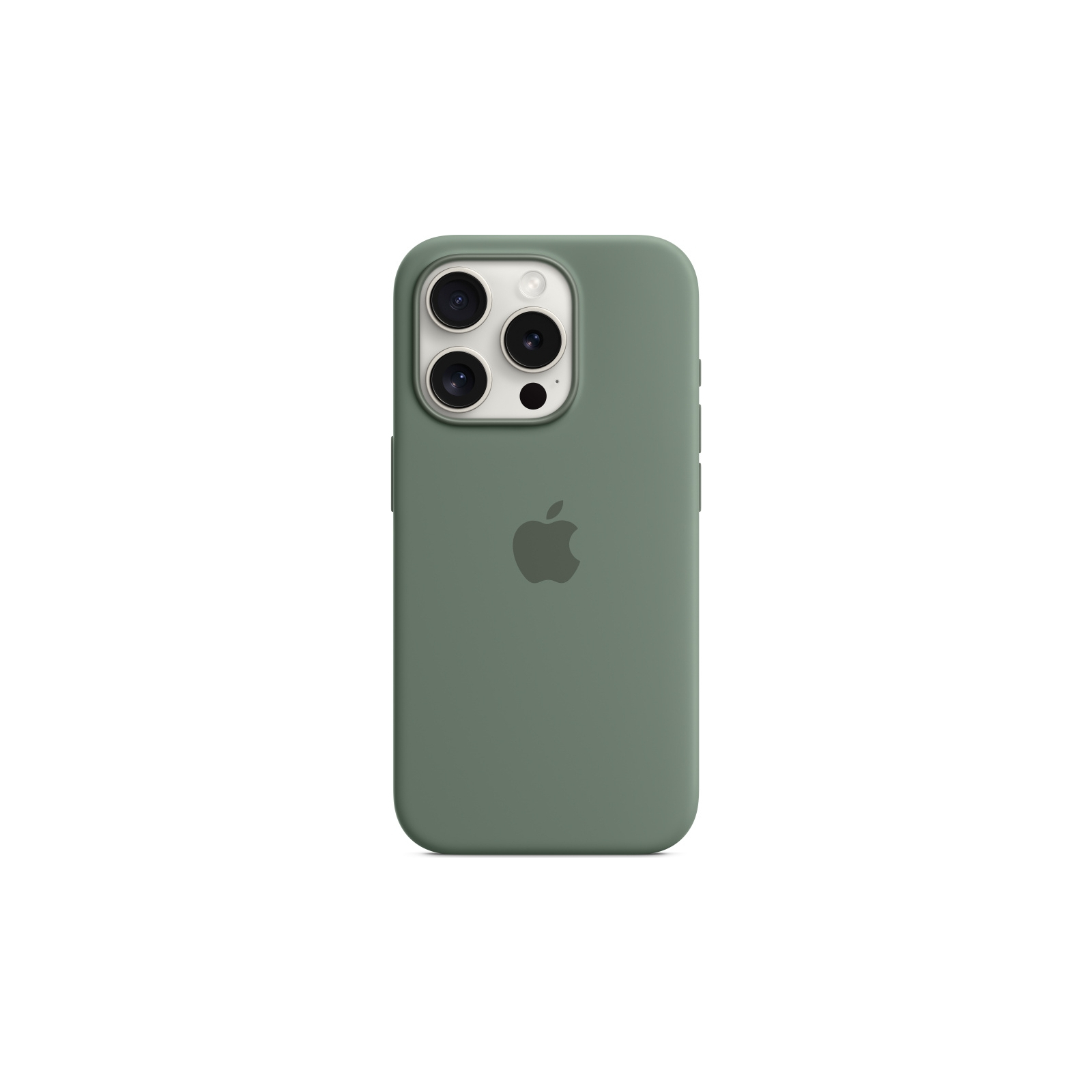 Чохол до мобільного телефона Apple iPhone 15 Pro Silicone Case with MagSafe Black (MT1A3ZM/A) зображення 3