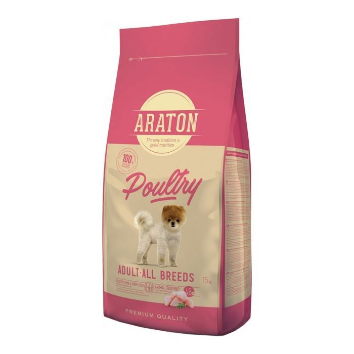 Сухой корм для собак ARATON Poultry Adult All Breeds 15 кг (ART47468)