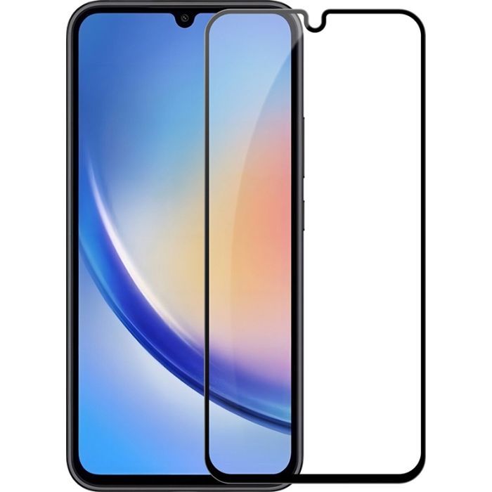 Стекло защитное PowerPlant Full screen Samsung Galaxy A34 (GL602480)