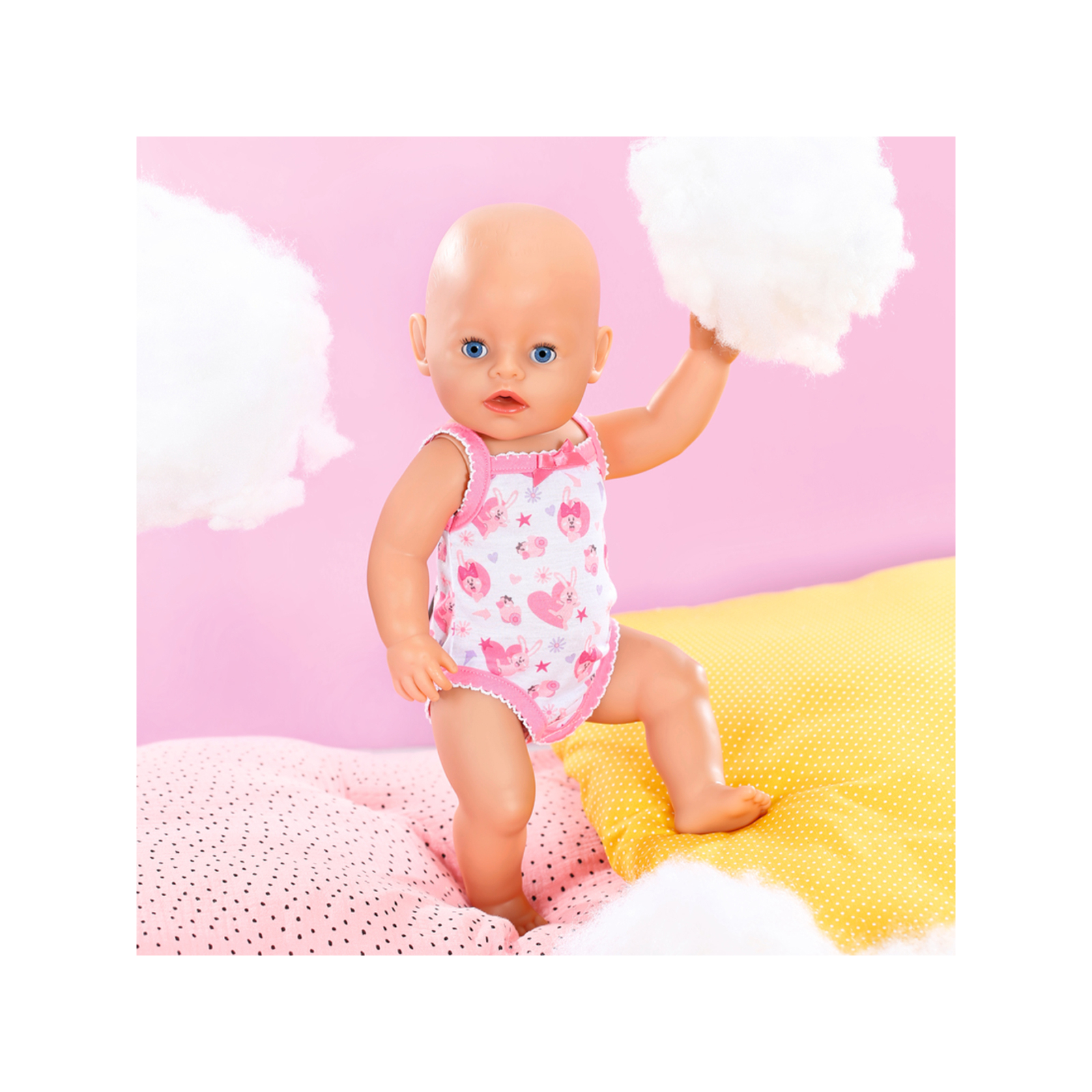 Аксесуар до ляльки Zapf Одяг для ляльки Baby Born – Боді з зайкой (834237) зображення 5