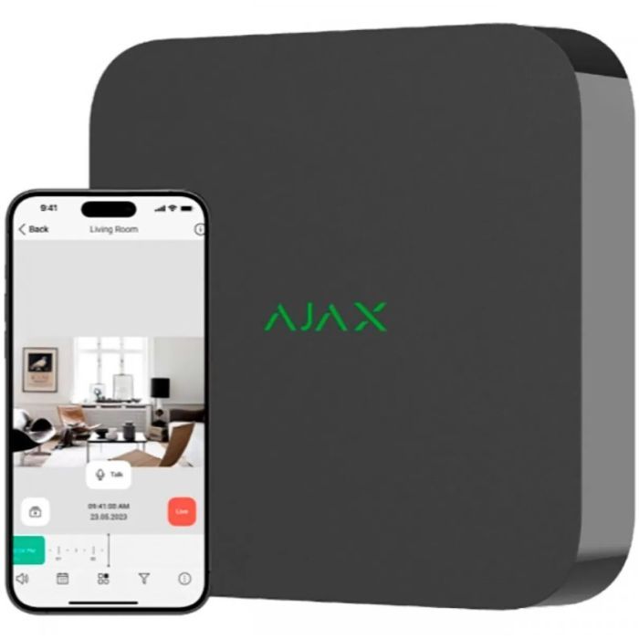 Регистратор для видеонаблюдения Ajax NVR_8 white изображение 4