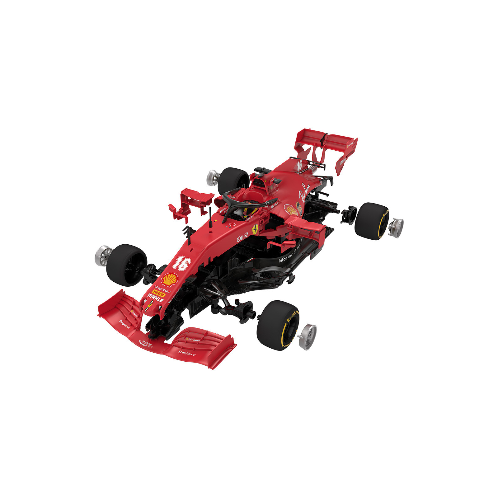 Радіокерована іграшка Rastar Ferrari SF1000 конструктор 1:16 (97000) зображення 3