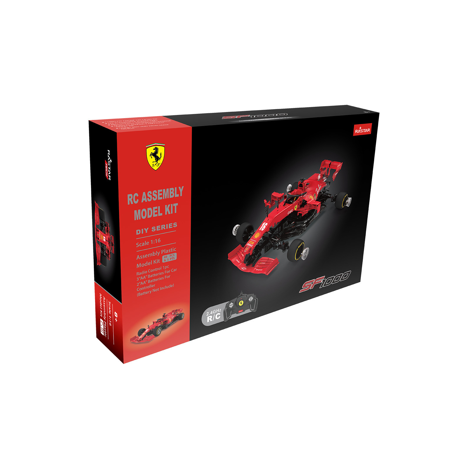 Радиоуправляемая игрушка Rastar Ferrari SF1000 конструктор 1:16 (97000) изображение 6