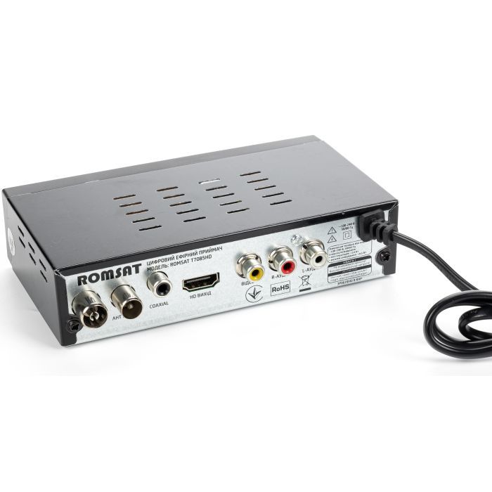 ТВ тюнер Romsat DVB-T2 (T7085HD) изображение 2