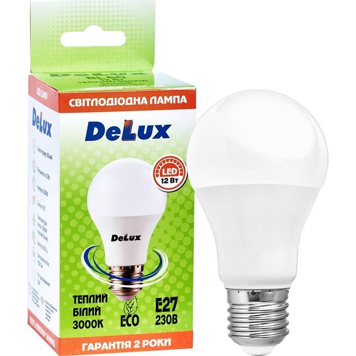 Лампочка Delux BL 60 12 Вт 3000K (90011749) изображение 3