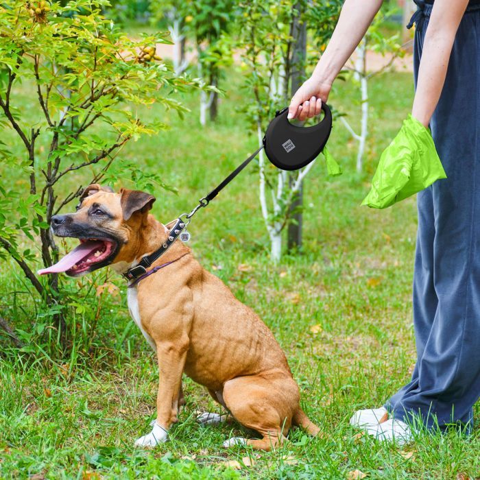 Повідець для собак WAUDOG R-leash з контейнером для пакетів S до 12 кг 3 м фіолетовий (26279) зображення 10