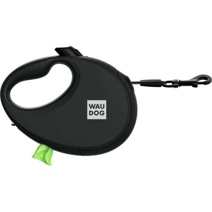 Повідець для собак WAUDOG R-leash з контейнером для пакетів S до 12 кг 3 м фіолетовий (26279) зображення 2