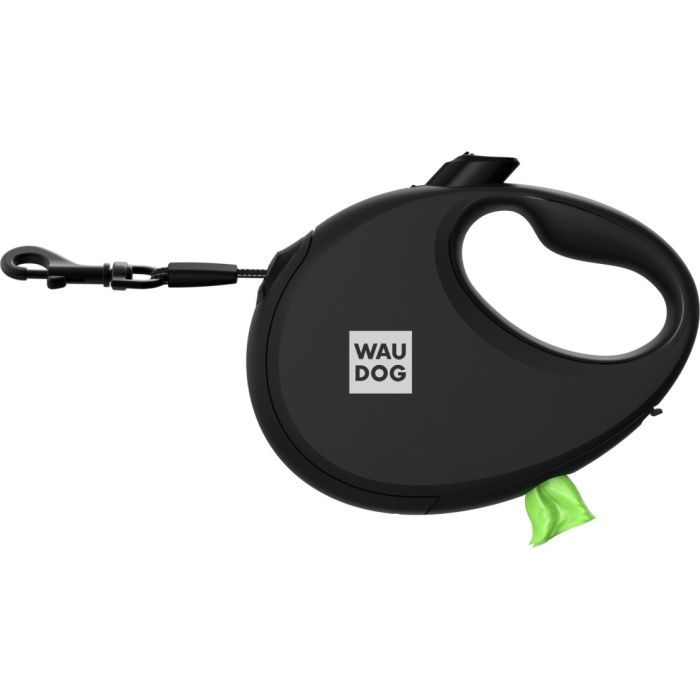 Повідець для собак WAUDOG R-leash з контейнером для пакетів S до 12 кг 3 м фіолетовий (26279) зображення 3