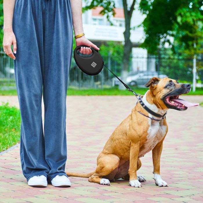 Повідець для собак WAUDOG R-leash з контейнером для пакетів S до 12 кг 3 м фіолетовий (26279) зображення 7