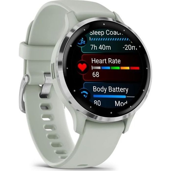 Смарт-часы Garmin Venu 3S, Sage Gray + Passivated, GPS (010-02785-01) изображение 3