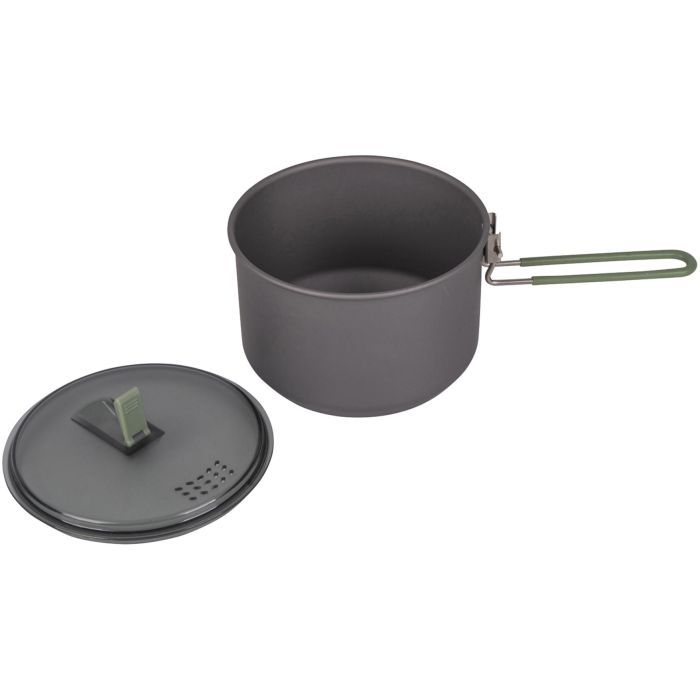 Котел туристичний Bo-Camp Explorer Hard Anodized 1 л Сірий/Зелений (2200236) зображення 3