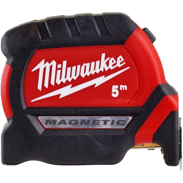 Рулетка Milwaukee магнитная PREMIUM, 10м, 27мм (4932464601) изображение 4