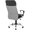 Офісне крісло Richman Ультра Ю Хром M-1 (Tilt) Сітка чорна + сіра (ADD0003102) зображення 4