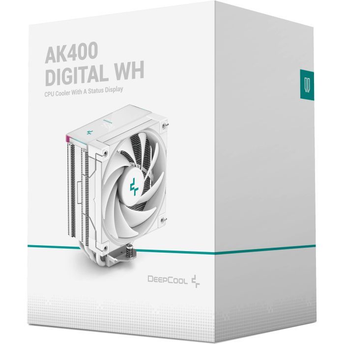 Кулер для процессора Deepcool AK400 Digital WH (AK400 Digital WHITE) изображение 10