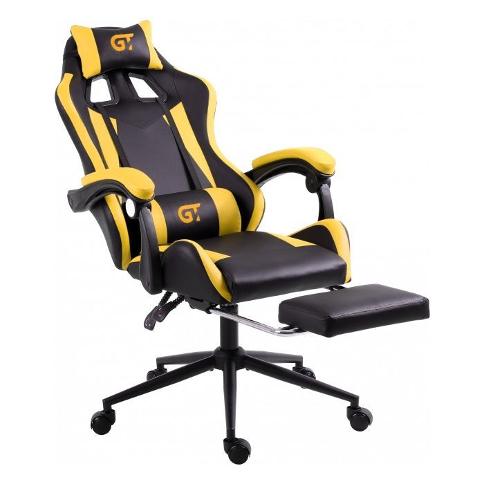 Крісло ігрове GT Racer X-2323 Black зображення 4