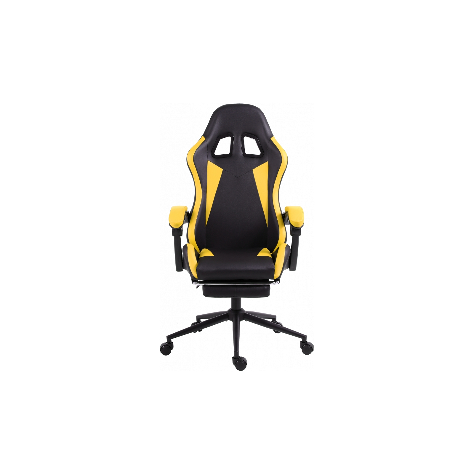 Кресло игровое GT Racer X-2323 Black/Yellow изображение 5