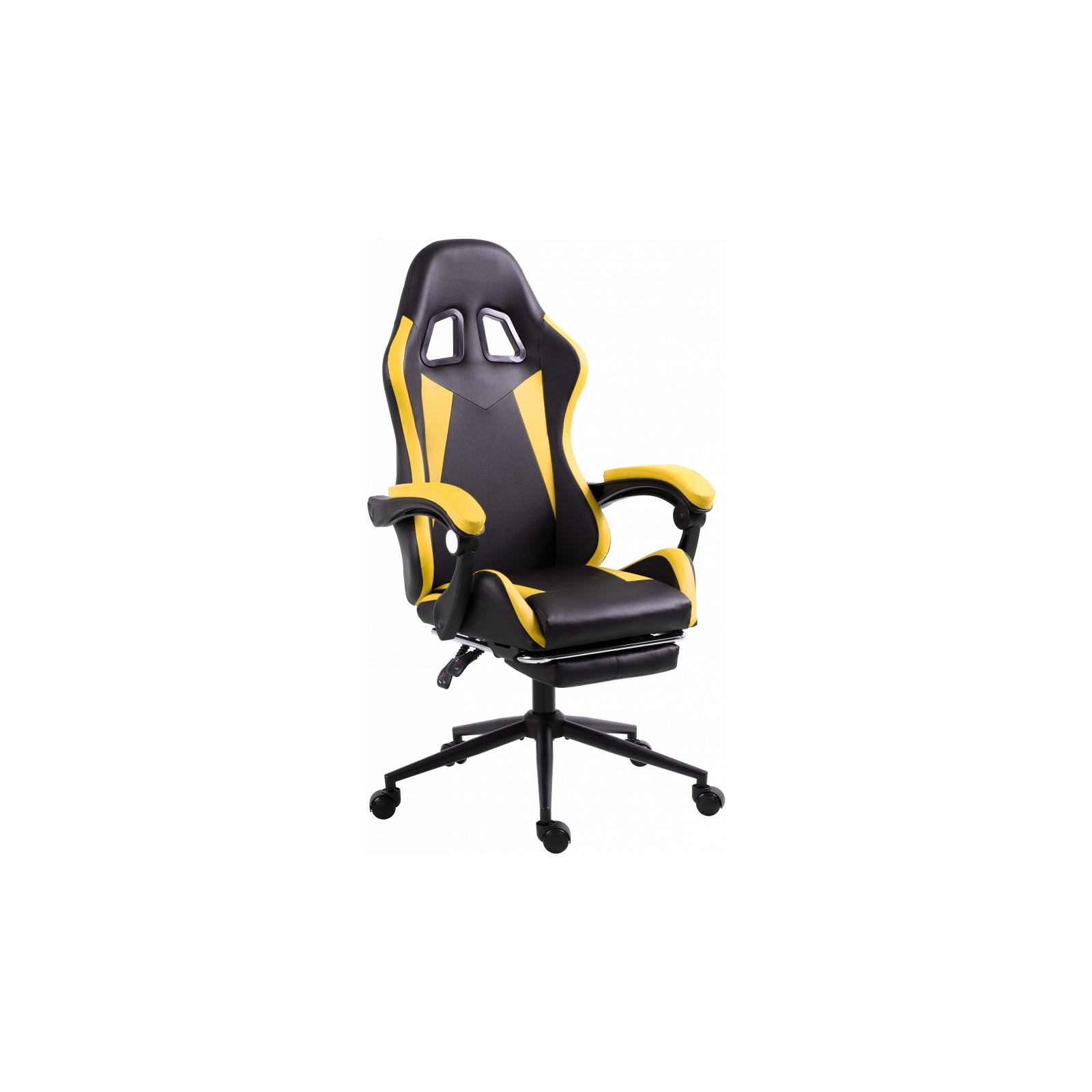 Крісло ігрове GT Racer X-2323 Black/Yellow зображення 6
