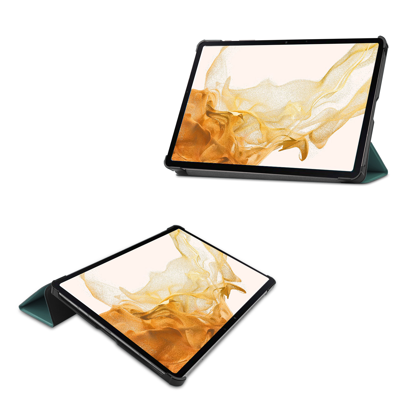 Чехол для планшета BeCover Smart Case Samsung Tab S9 Plus (SM-X810/SM-X816)/S9 FE Plus (SM-X610/SM-X616) 12.4" Dark Green (710323) изображение 8