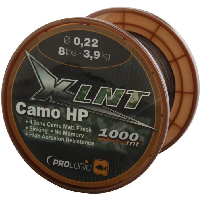 Леска Prologic XLNT HP 1000m 8lbs 3.9 kg 0.22 mm Camo (1846.02.29)